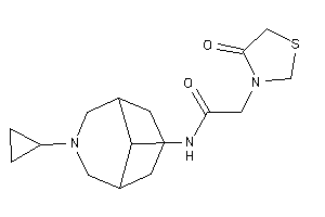N-(7-cyclopropyl-7-azabicyclo[3.3.1]nonan-9-yl)-2-(4-ketothiazolidin-3-yl)acetamide