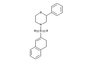 Image of 4-(3,4-dihydronaphthalen-2-ylsulfonyl)-2-phenyl-morpholine