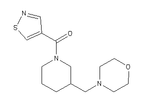 Isothiazol-4-yl-[3-(morpholinomethyl)piperidino]methanone