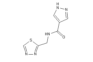 N-(1,3,4-thiadiazol-2-ylmethyl)-1H-pyrazole-4-carboxamide