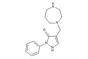 4-(1,4-diazepan-1-ylmethyl)-2-phenyl-3-pyrazolin-3-one