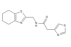 N-(4,5,6,7-tetrahydro-1,3-benzothiazol-2-ylmethyl)-2-thiazol-4-yl-acetamide