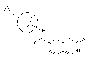 N-(7-cyclopropyl-7-azabicyclo[3.3.1]nonan-9-yl)-2-thioxo-3H-quinazoline-7-carboxamide