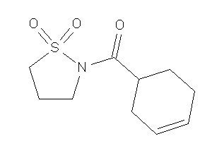 Image of Cyclohex-3-en-1-yl-(1,1-diketo-1,2-thiazolidin-2-yl)methanone