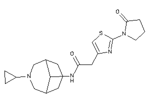 N-(7-cyclopropyl-7-azabicyclo[3.3.1]nonan-9-yl)-2-[2-(2-ketopyrrolidino)thiazol-4-yl]acetamide