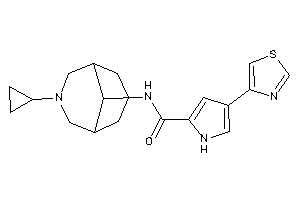 Image of N-(7-cyclopropyl-7-azabicyclo[3.3.1]nonan-9-yl)-4-thiazol-4-yl-1H-pyrrole-2-carboxamide