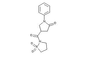 4-(1,1-diketo-1,2-thiazolidine-2-carbonyl)-1-phenyl-2-pyrrolidone