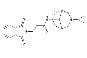 Image of N-(7-cyclopropyl-7-azabicyclo[3.3.1]nonan-9-yl)-3-phthalimido-propionamide