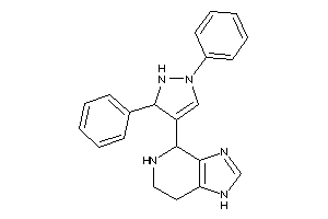 4-(1,3-diphenyl-3-pyrazolin-4-yl)-4,5,6,7-tetrahydro-1H-imidazo[4,5-c]pyridine