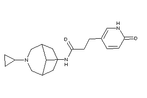 N-(7-cyclopropyl-7-azabicyclo[3.3.1]nonan-9-yl)-3-(6-keto-1H-pyridin-3-yl)propionamide
