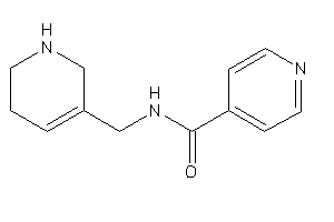 Image of N-(1,2,3,6-tetrahydropyridin-5-ylmethyl)isonicotinamide