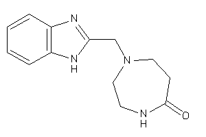 1-(1H-benzimidazol-2-ylmethyl)-1,4-diazepan-5-one