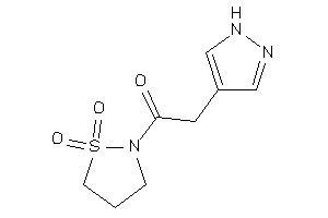 1-(1,1-diketo-1,2-thiazolidin-2-yl)-2-(1H-pyrazol-4-yl)ethanone