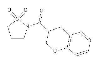 Chroman-3-yl-(1,1-diketo-1,2-thiazolidin-2-yl)methanone