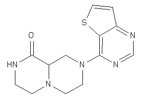 2-thieno[3,2-d]pyrimidin-4-yl-3,4,6,7,8,9a-hexahydro-1H-pyrazino[1,2-a]pyrazin-9-one