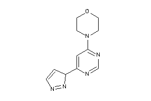 4-[6-(3H-pyrazol-3-yl)pyrimidin-4-yl]morpholine