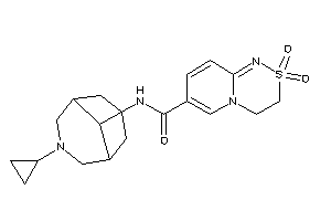 N-(7-cyclopropyl-7-azabicyclo[3.3.1]nonan-9-yl)-2,2-diketo-3,4-dihydropyrido[2,1-c][1,2,4]thiadiazine-7-carboxamide