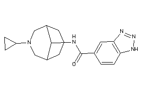 N-(7-cyclopropyl-7-azabicyclo[3.3.1]nonan-9-yl)-1H-benzotriazole-5-carboxamide