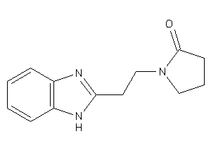 1-[2-(1H-benzimidazol-2-yl)ethyl]-2-pyrrolidone