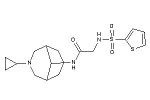 N-(7-cyclopropyl-7-azabicyclo[3.3.1]nonan-9-yl)-2-(2-thienylsulfonylamino)acetamide