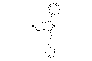 3-phenyl-1-(2-pyrazol-1-ylethyl)-1,2,3,3a,4,5,6,6a-octahydropyrrolo[3,4-c]pyrrole