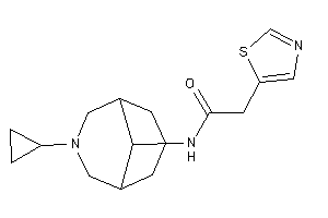 N-(7-cyclopropyl-7-azabicyclo[3.3.1]nonan-9-yl)-2-thiazol-5-yl-acetamide