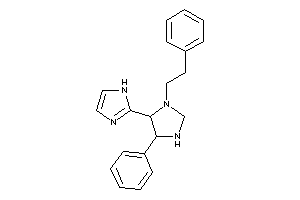Image of 2-(3-phenethyl-5-phenyl-imidazolidin-4-yl)-1H-imidazole