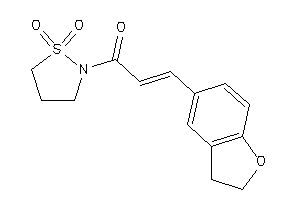 3-coumaran-5-yl-1-(1,1-diketo-1,2-thiazolidin-2-yl)prop-2-en-1-one