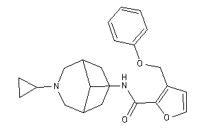 N-(7-cyclopropyl-7-azabicyclo[3.3.1]nonan-9-yl)-3-(phenoxymethyl)-2-furamide