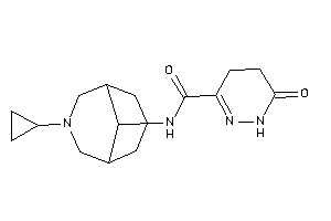 Image of N-(7-cyclopropyl-7-azabicyclo[3.3.1]nonan-9-yl)-6-keto-4,5-dihydro-1H-pyridazine-3-carboxamide