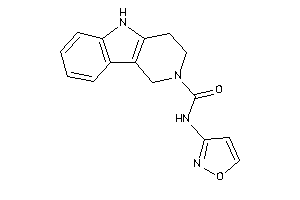 N-isoxazol-3-yl-1,3,4,5-tetrahydropyrido[4,3-b]indole-2-carboxamide