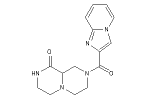 2-(imidazo[1,2-a]pyridine-2-carbonyl)-3,4,6,7,8,9a-hexahydro-1H-pyrazino[1,2-a]pyrazin-9-one