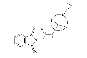 N-(7-cyclopropyl-7-azabicyclo[3.3.1]nonan-9-yl)-2-(1-keto-3-methylene-isoindolin-2-yl)acetamide