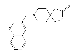 8-(2H-chromen-3-ylmethyl)-3,8-diazaspiro[4.5]decan-2-one