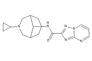 Image of N-(7-cyclopropyl-7-azabicyclo[3.3.1]nonan-9-yl)-[1,2,4]triazolo[1,5-a]pyrimidine-2-carboxamide