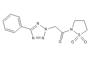 1-(1,1-diketo-1,2-thiazolidin-2-yl)-2-(5-phenyltetrazol-2-yl)ethanone