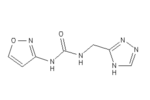 1-isoxazol-3-yl-3-(4H-1,2,4-triazol-3-ylmethyl)urea