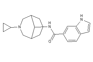 N-(7-cyclopropyl-7-azabicyclo[3.3.1]nonan-9-yl)-1H-indole-6-carboxamide