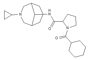 1-(cyclohexanecarbonyl)-N-(7-cyclopropyl-7-azabicyclo[3.3.1]nonan-9-yl)pyrrolidine-2-carboxamide