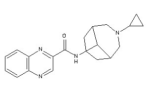 N-(7-cyclopropyl-7-azabicyclo[3.3.1]nonan-9-yl)quinoxaline-2-carboxamide