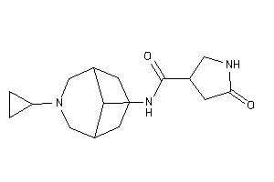 N-(7-cyclopropyl-7-azabicyclo[3.3.1]nonan-9-yl)-5-keto-pyrrolidine-3-carboxamide