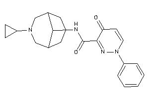 N-(7-cyclopropyl-7-azabicyclo[3.3.1]nonan-9-yl)-4-keto-1-phenyl-pyridazine-3-carboxamide