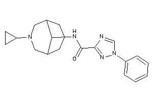 N-(7-cyclopropyl-7-azabicyclo[3.3.1]nonan-9-yl)-1-phenyl-1,2,4-triazole-3-carboxamide