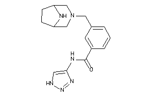 3-(3,8-diazabicyclo[3.2.1]octan-3-ylmethyl)-N-(1H-triazol-4-yl)benzamide