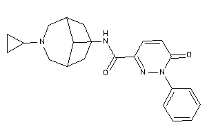 N-(7-cyclopropyl-7-azabicyclo[3.3.1]nonan-9-yl)-6-keto-1-phenyl-pyridazine-3-carboxamide