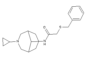 Image of 2-(benzylthio)-N-(7-cyclopropyl-7-azabicyclo[3.3.1]nonan-9-yl)acetamide