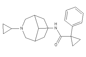 N-(7-cyclopropyl-7-azabicyclo[3.3.1]nonan-9-yl)-1-phenyl-cyclopropanecarboxamide