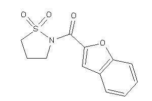 Benzofuran-2-yl-(1,1-diketo-1,2-thiazolidin-2-yl)methanone