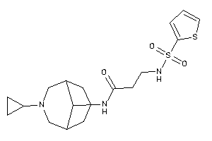 Image of N-(7-cyclopropyl-7-azabicyclo[3.3.1]nonan-9-yl)-3-(2-thienylsulfonylamino)propionamide