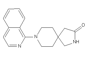 8-(1-isoquinolyl)-3,8-diazaspiro[4.5]decan-2-one